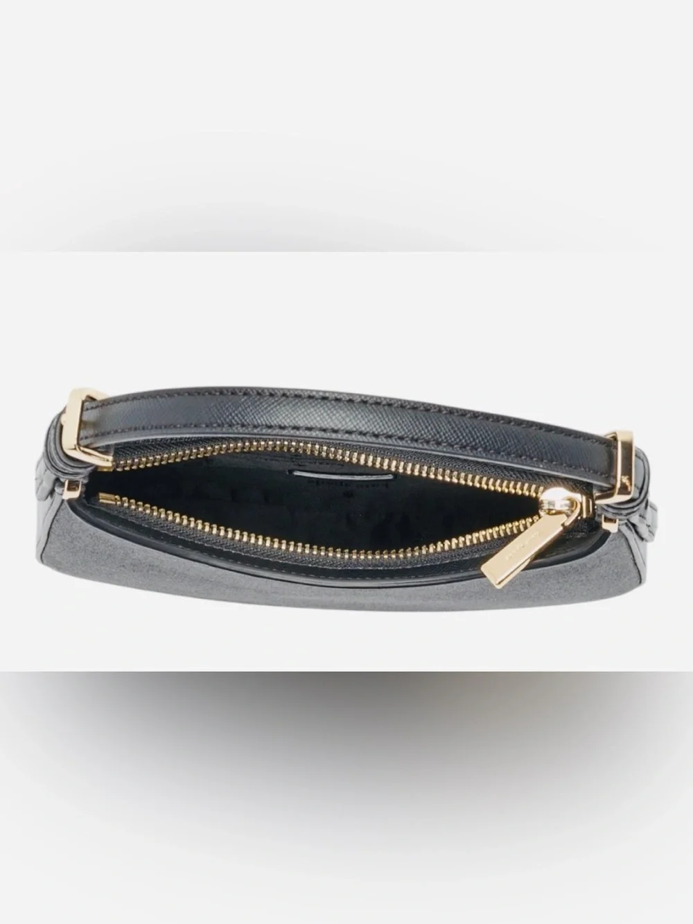Kate Spade Black Glitter Shoulder Hobo Bag